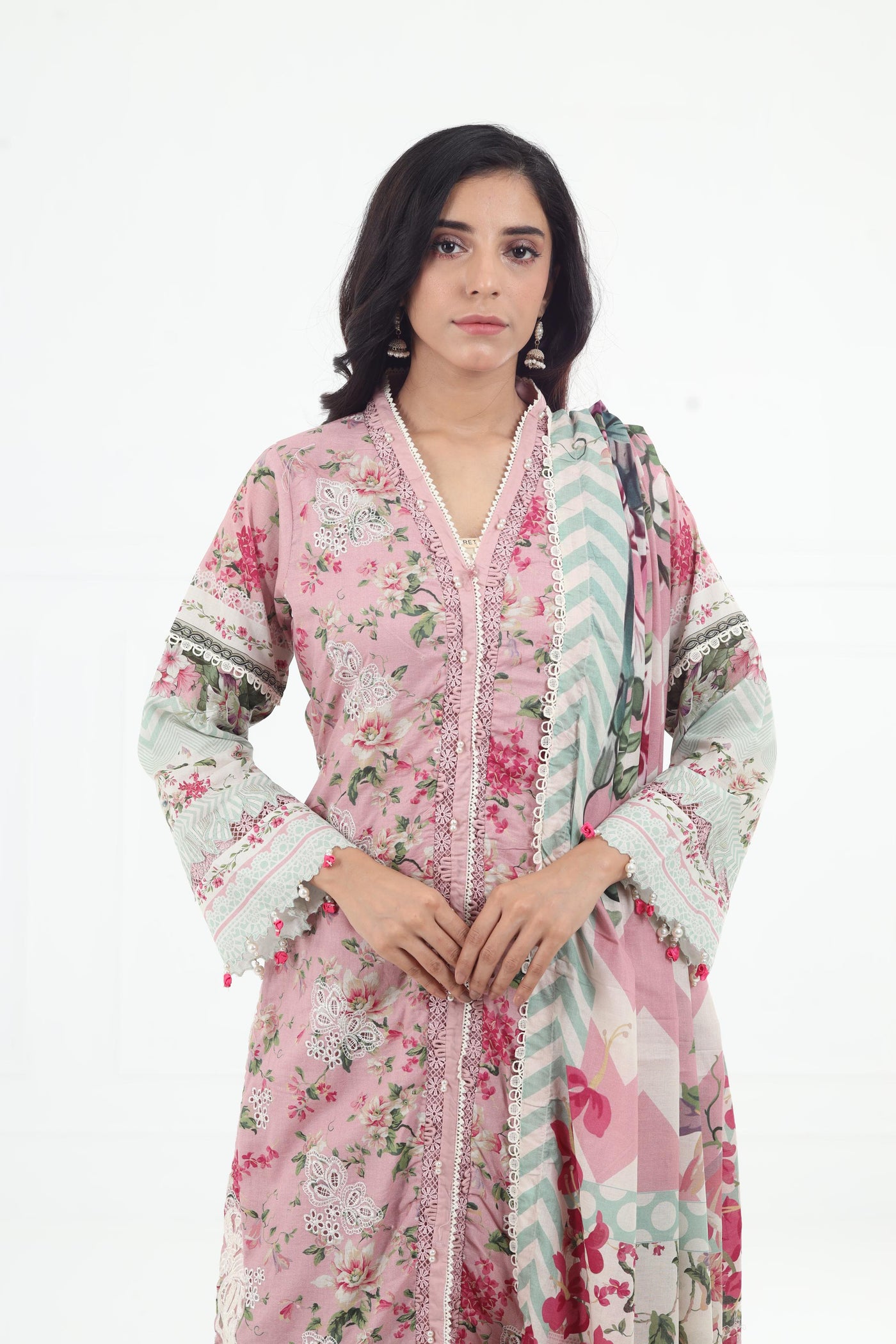 Fia - Elaf Premium Chikankari Stitched Collection