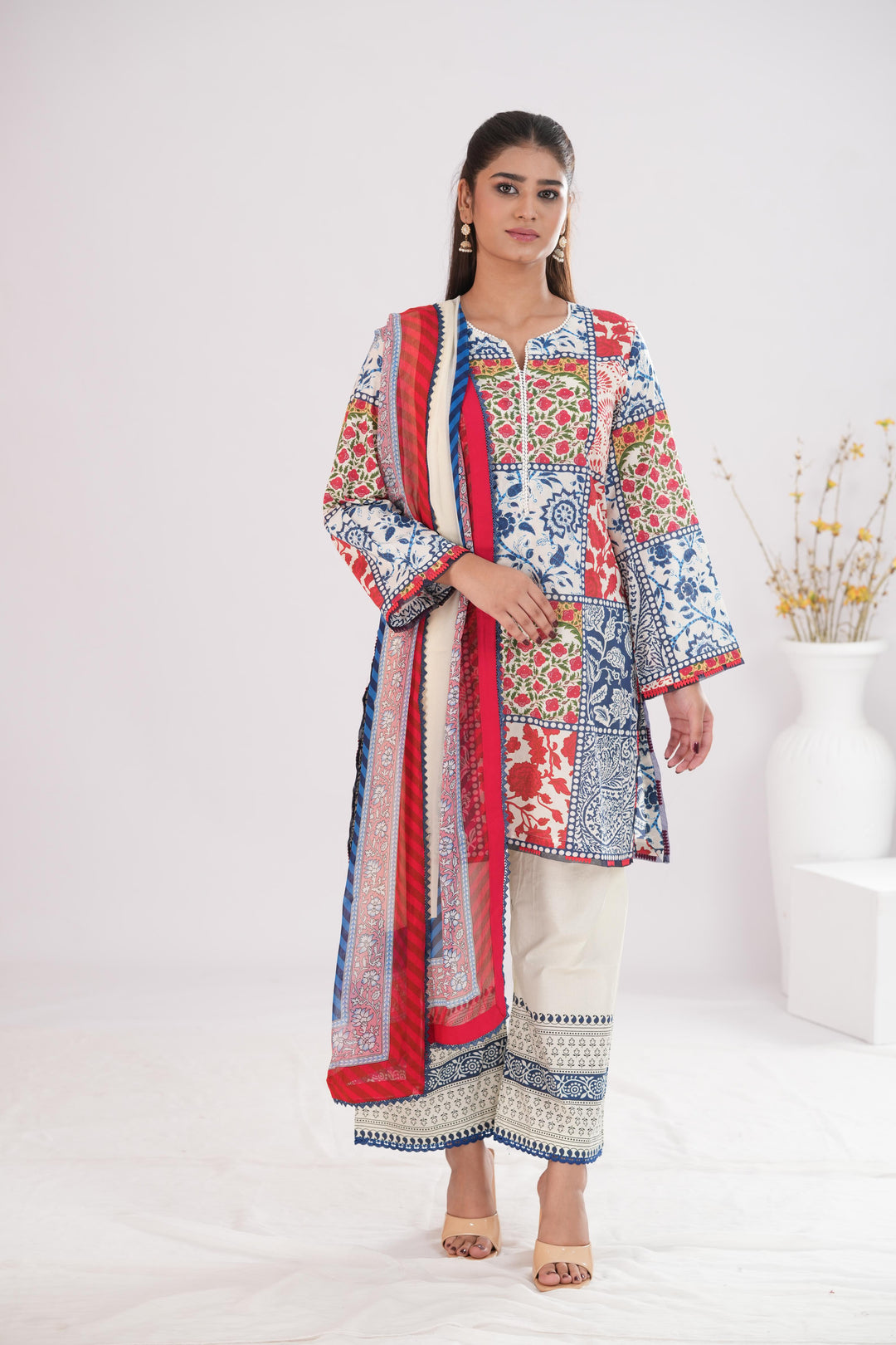 Elra-8A | Zara Shahjahan Stitched - Coco Prints Edit III
