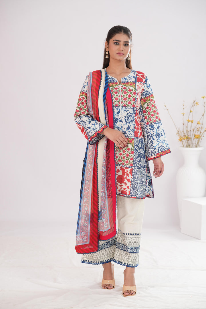 Elra-8A | Zara Shahjahan Stitched - Coco Prints Edit III