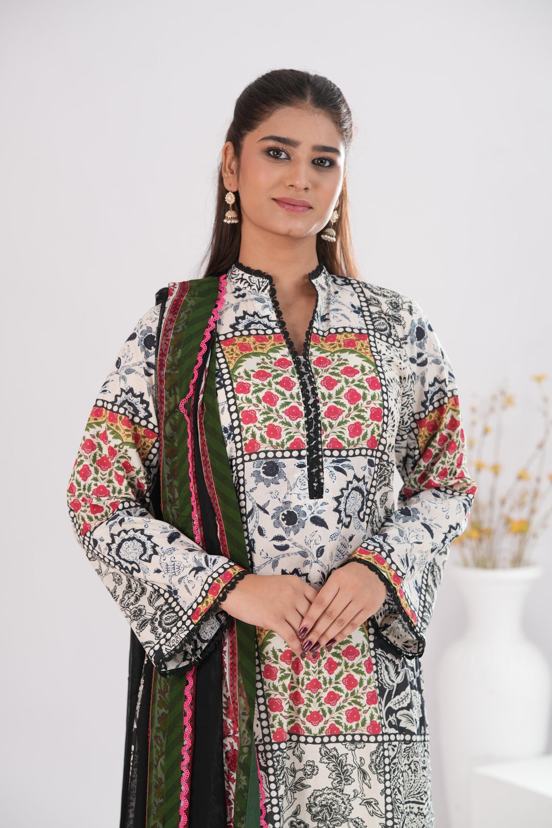 Elra-8B | Zara Shahjahan Stitched - Coco Prints Edit III