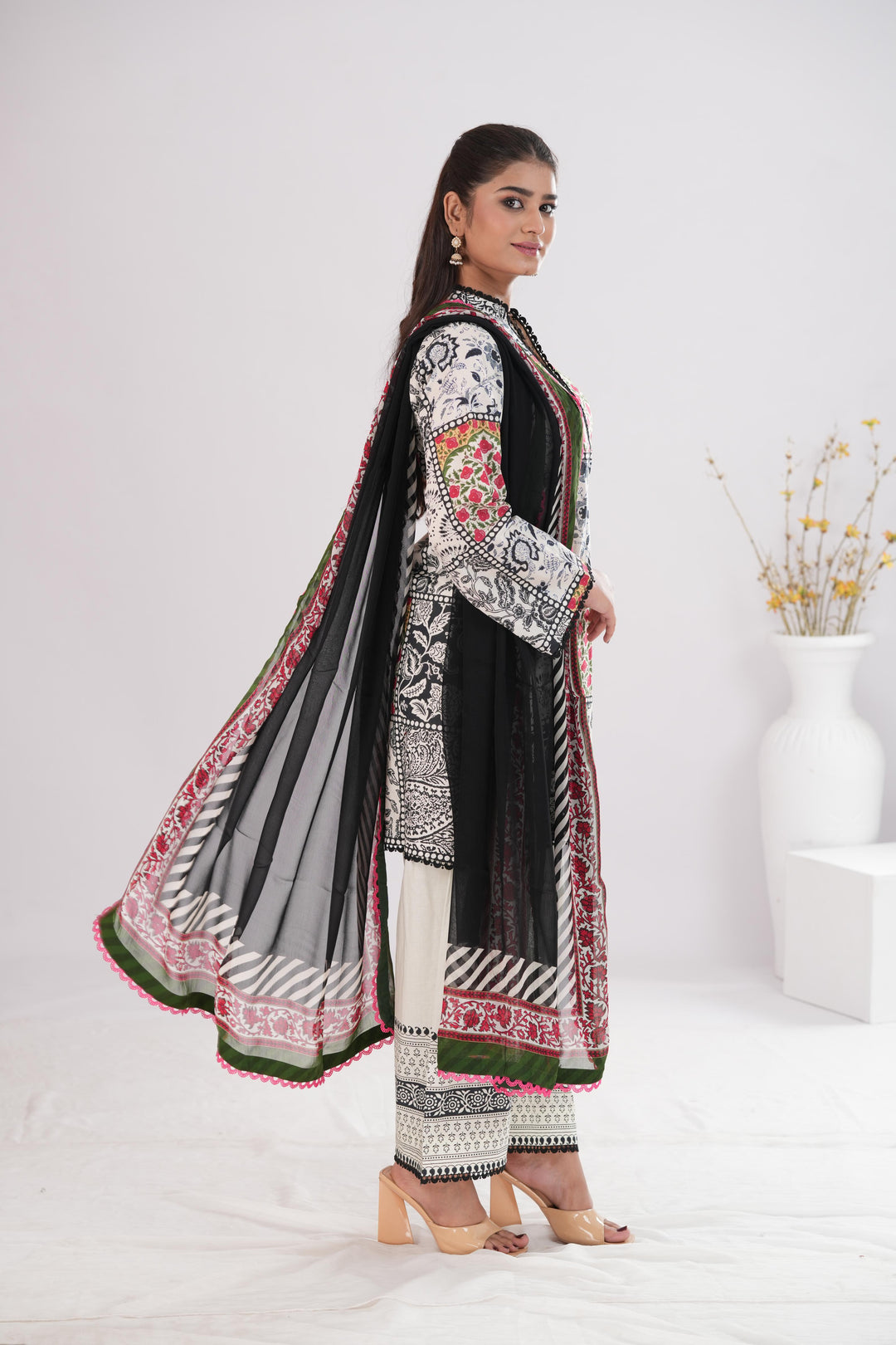Elra-8B | Zara Shahjahan Stitched - Coco Prints Edit III