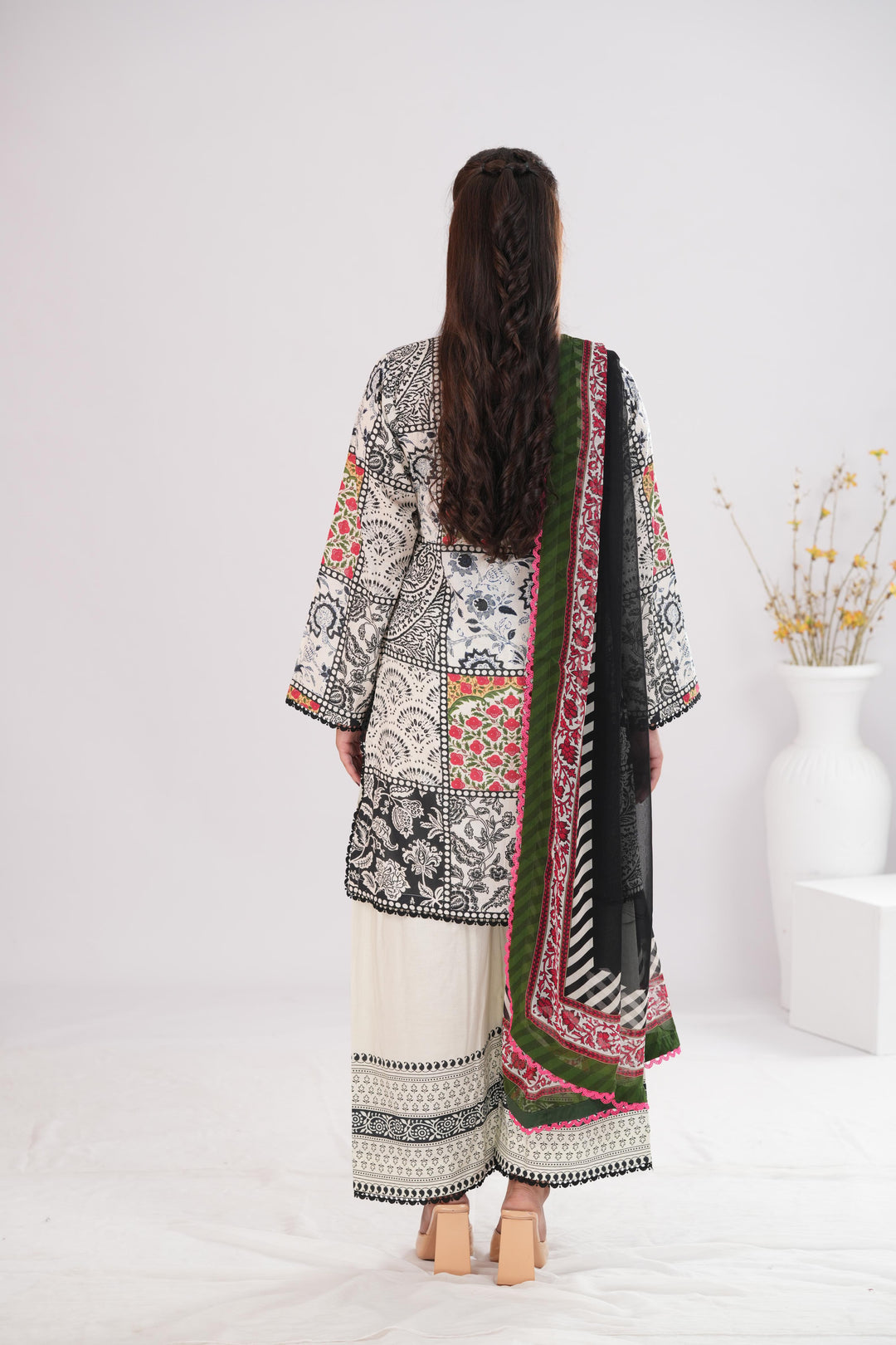 Elra-8B | Zara Shahjahan Stitched - Coco Prints Edit III