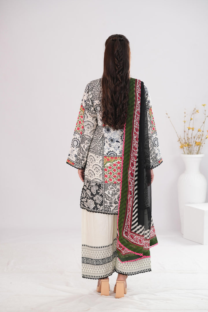Elra-8B | Zara Shahjahan Stitched - Coco Prints Edit III