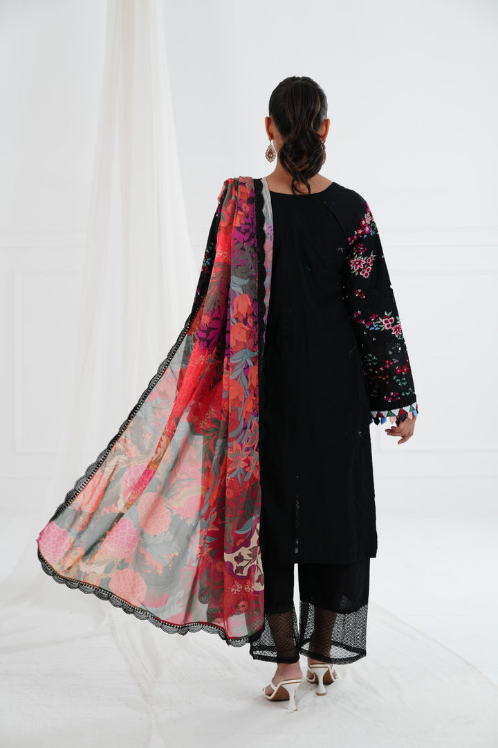 Elva - Afrozeh Luxury Lawn Stitched