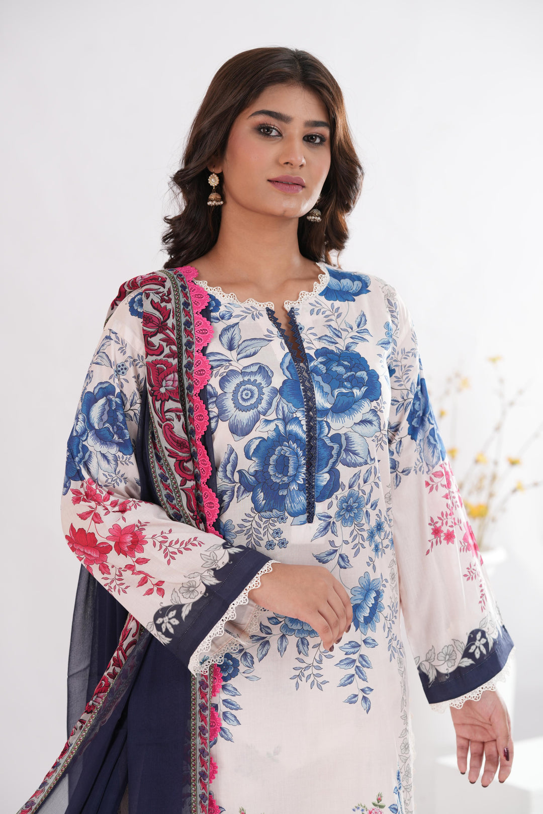 Emin-10A | Zara Shahjahan Stitched - Coco Prints Edit III
