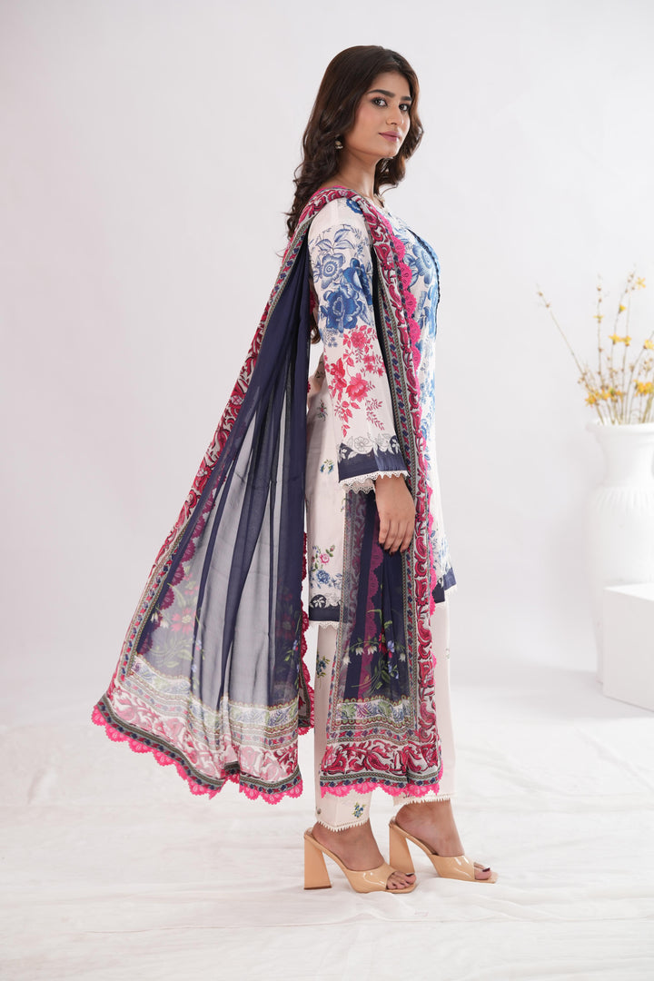 Emin-10A | Zara Shahjahan Stitched - Coco Prints Edit III