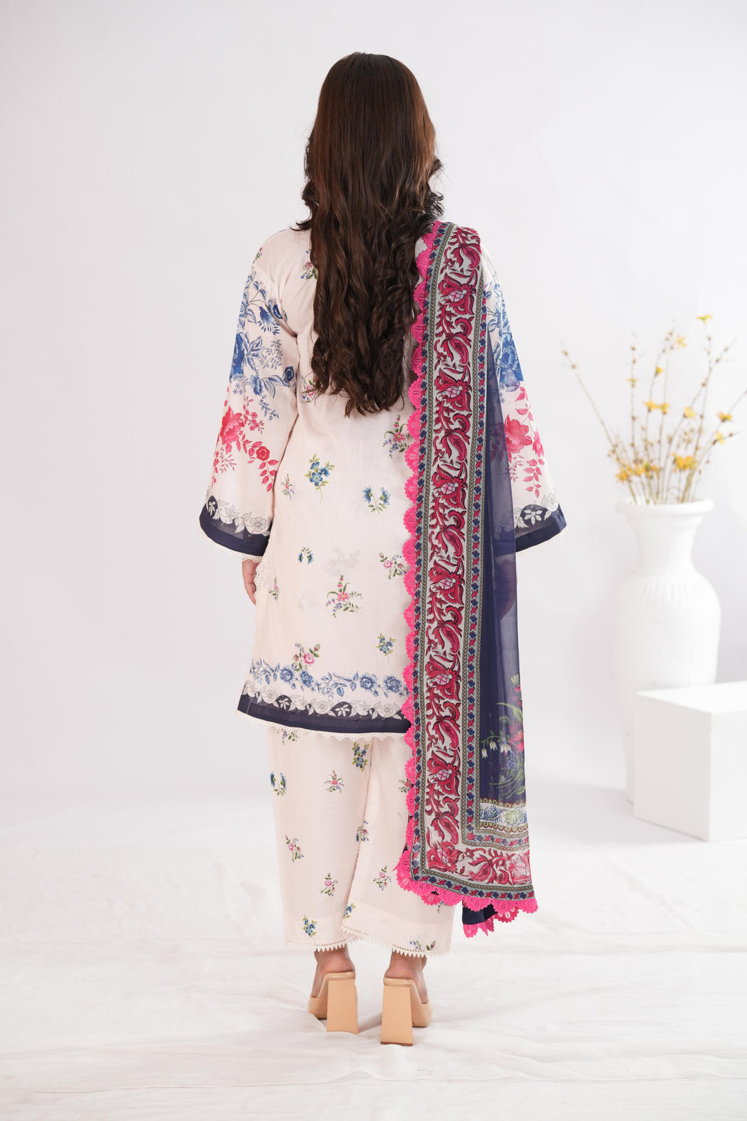 Emin-10A | Zara Shahjahan Stitched - Coco Prints Edit III