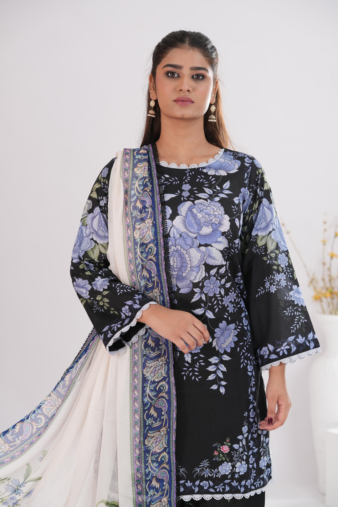 Emin-10B | Zara Shahjahan Stitched - Coco Prints Edit III