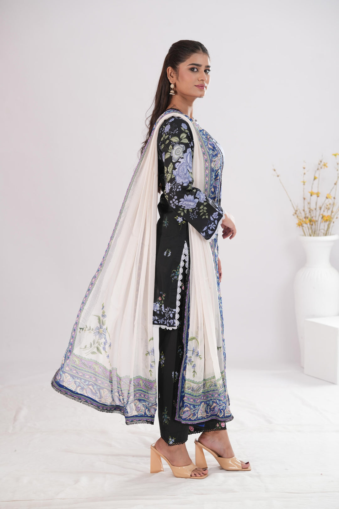 Emin-10B | Zara Shahjahan Stitched - Coco Prints Edit III