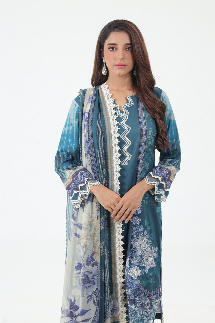 ESC-04A Moon Lily - Elaf Signature Lawn Series