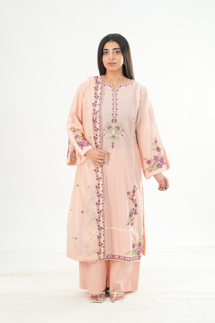 Design 1 - Mahnur Fiona Lawn Stitched