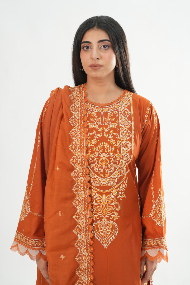 Design 2 - Mahnur Fiona Lawn Stitched