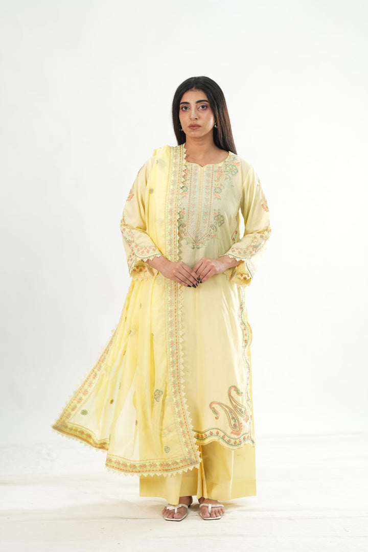 Design 5 - Mahnur Fiona Lawn Stitched