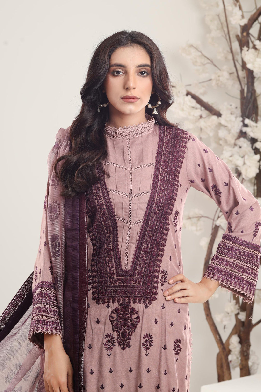 Design 7B - Sobia Nazir Stitched Fall Edit 2024