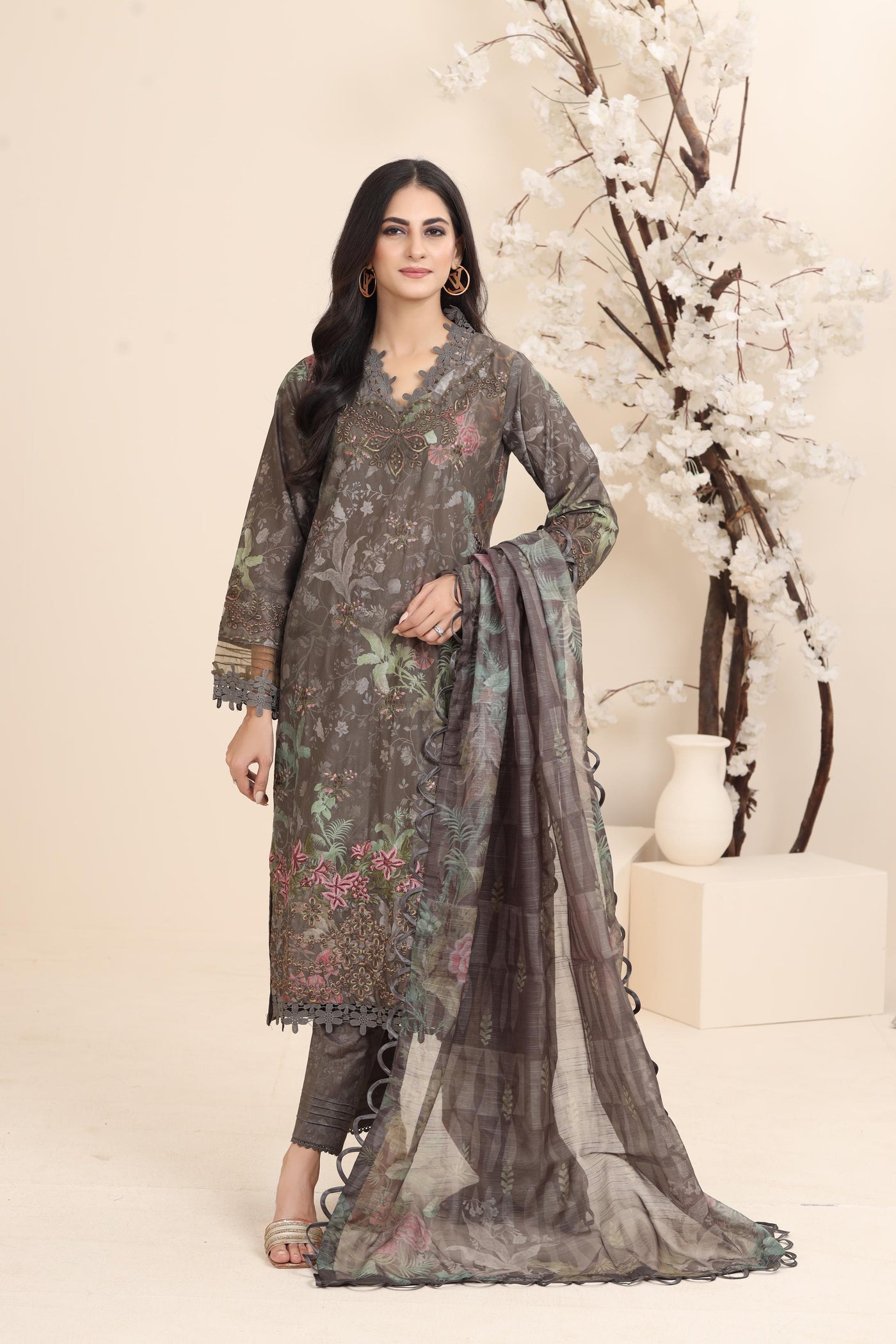 Design 3B - Sobia Nazir Stitched Fall Edit 2024