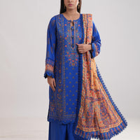 Ferozeh - Mausummery Printed Stitched