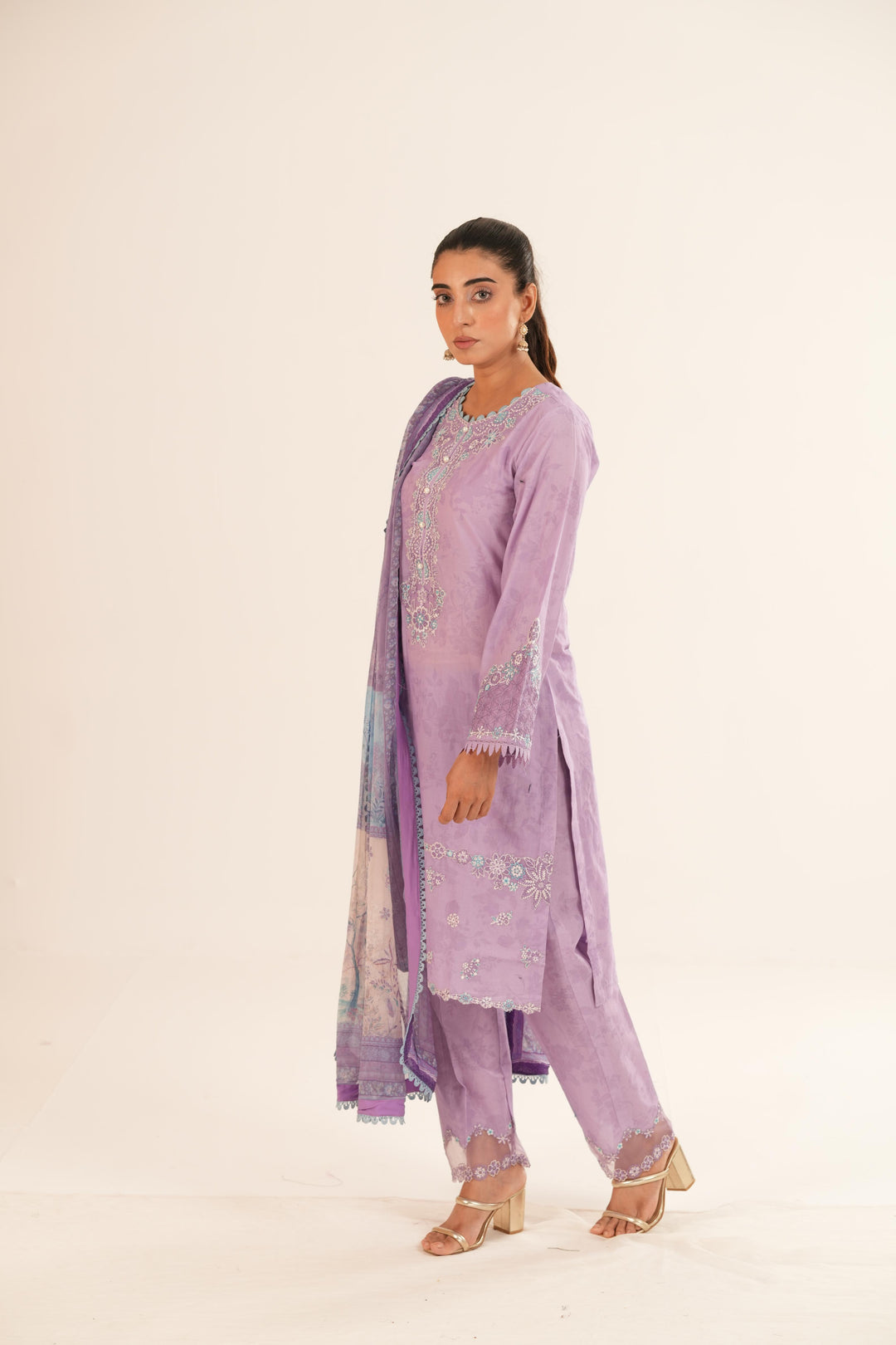 Floren - Farasha Printed Essentials Stitched