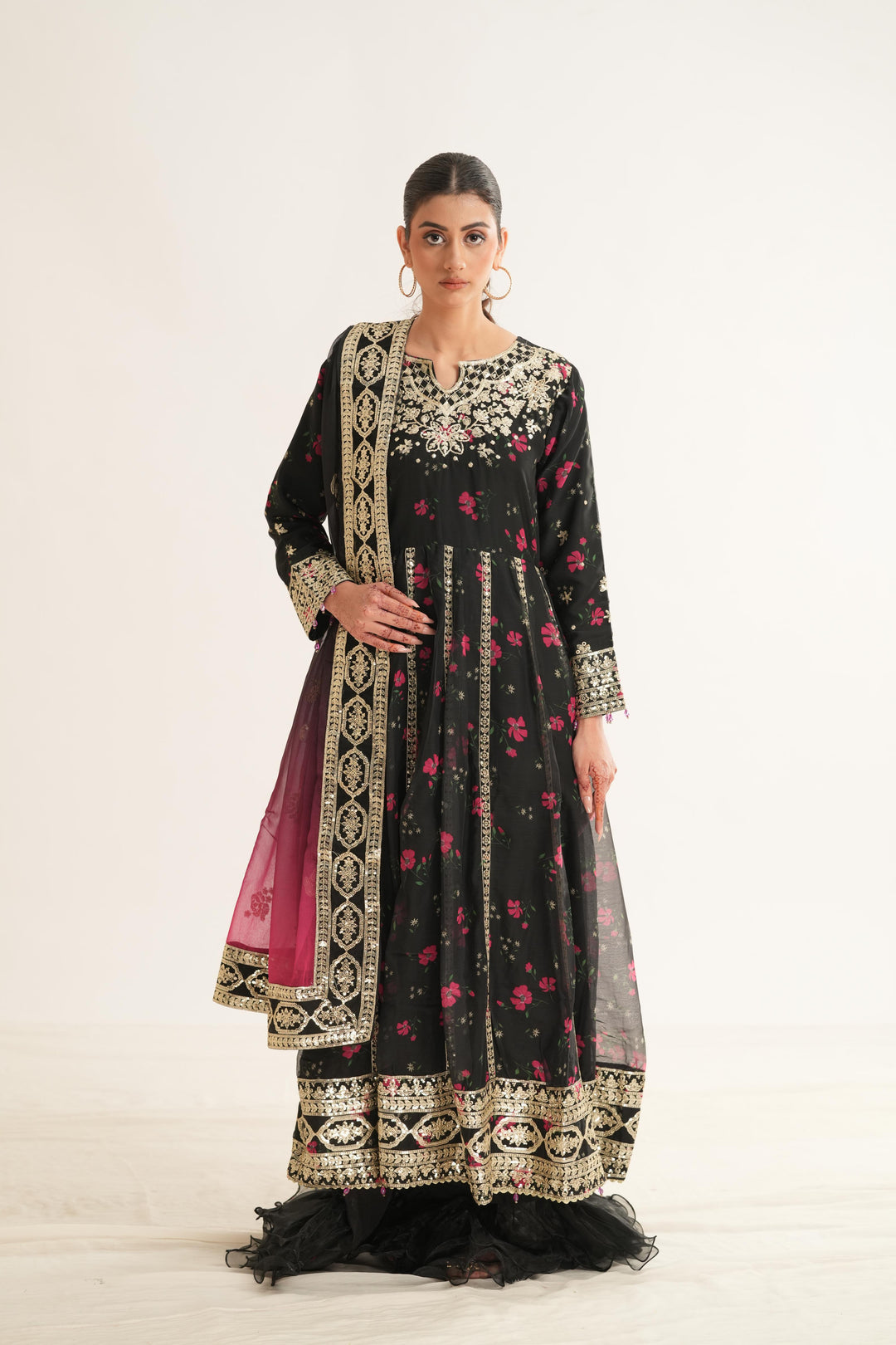 Fuchsia Night - Farasha Fiorella Formals Stitched