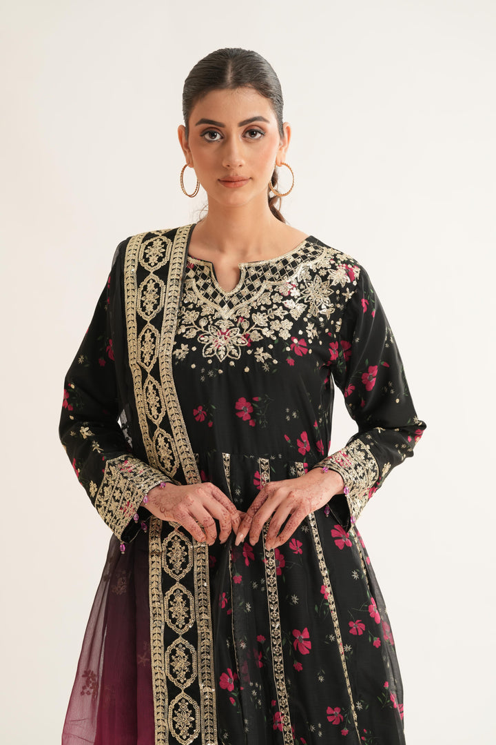 Fuchsia Night - Farasha Fiorella Formals Stitched
