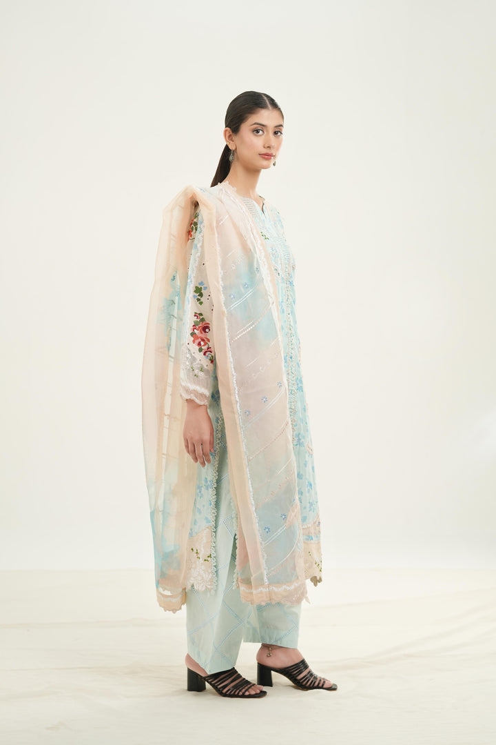 Eirene - Afrozeh A Lawn '26 Stitched