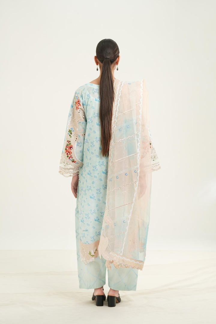 Eirene - Afrozeh A Lawn '26 Stitched