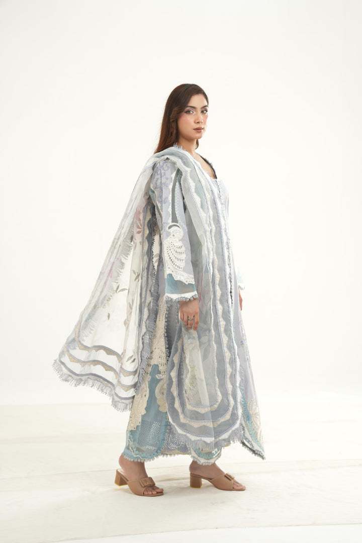 Chloris - Afrozeh A Lawn '26 Stitched