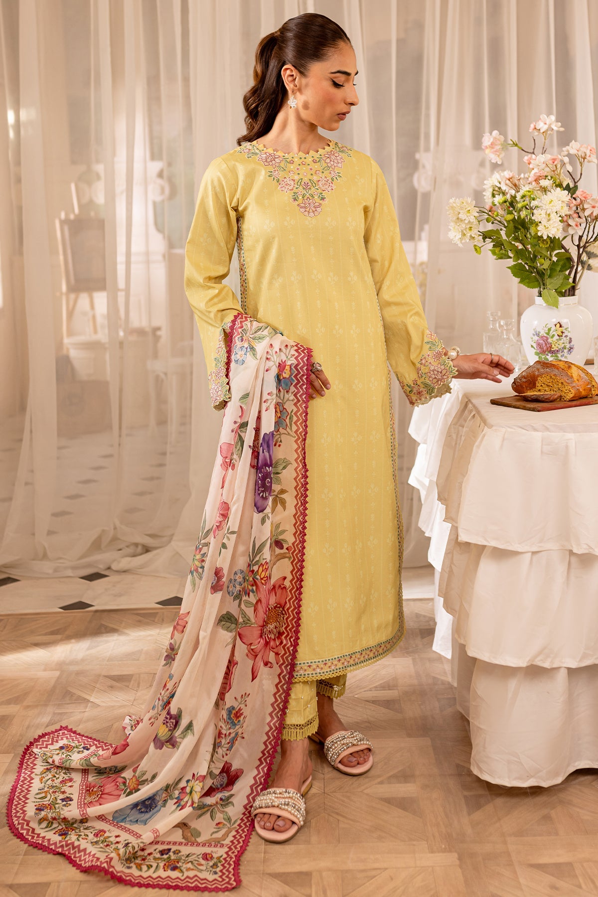 Fern - Farasha Seraya Stitched Lawn SS'24