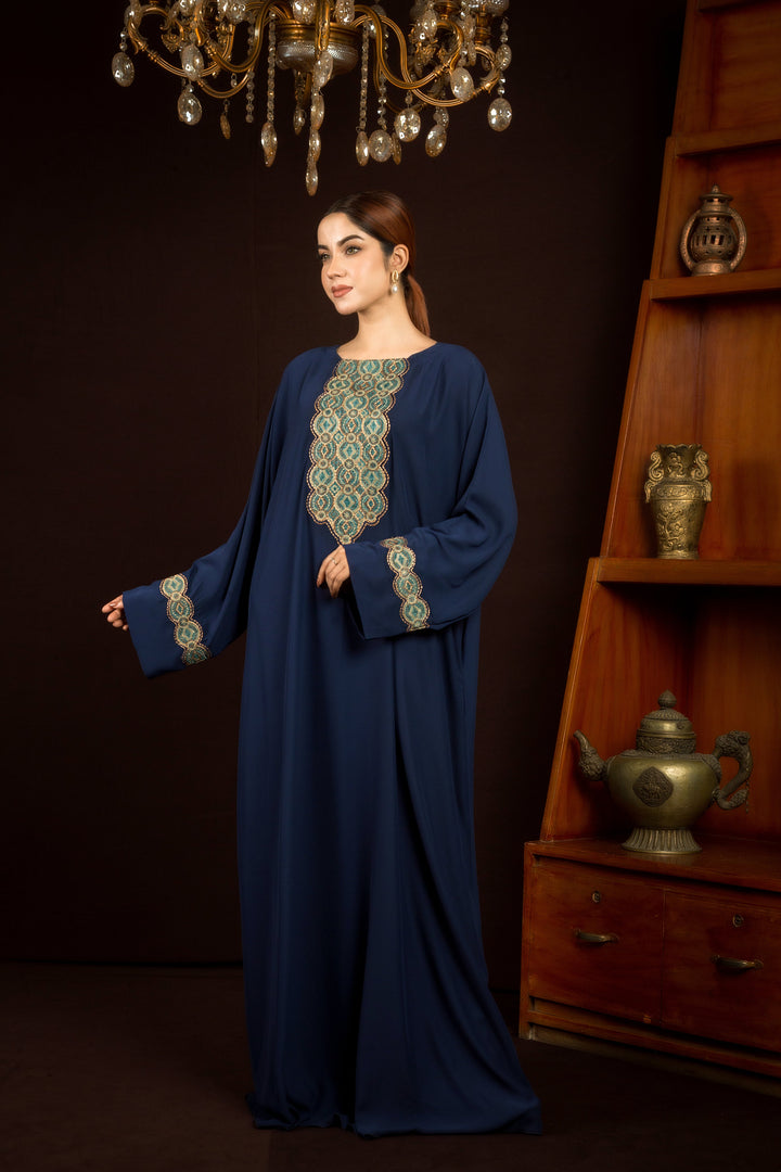 Zahara Navy Abaya