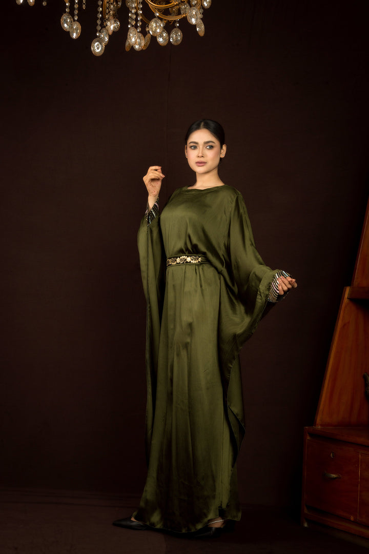 Olive Aura Kaftan