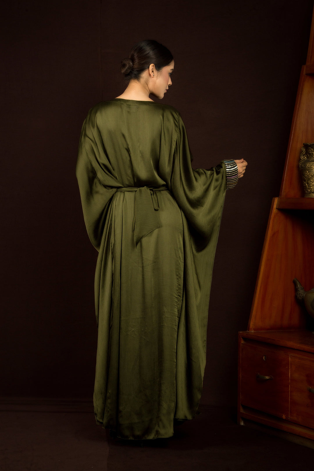 Olive Aura Kaftan