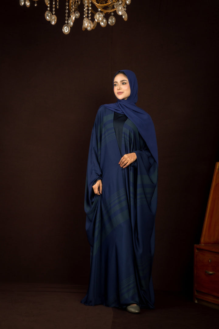 Miraan Navy Abaya