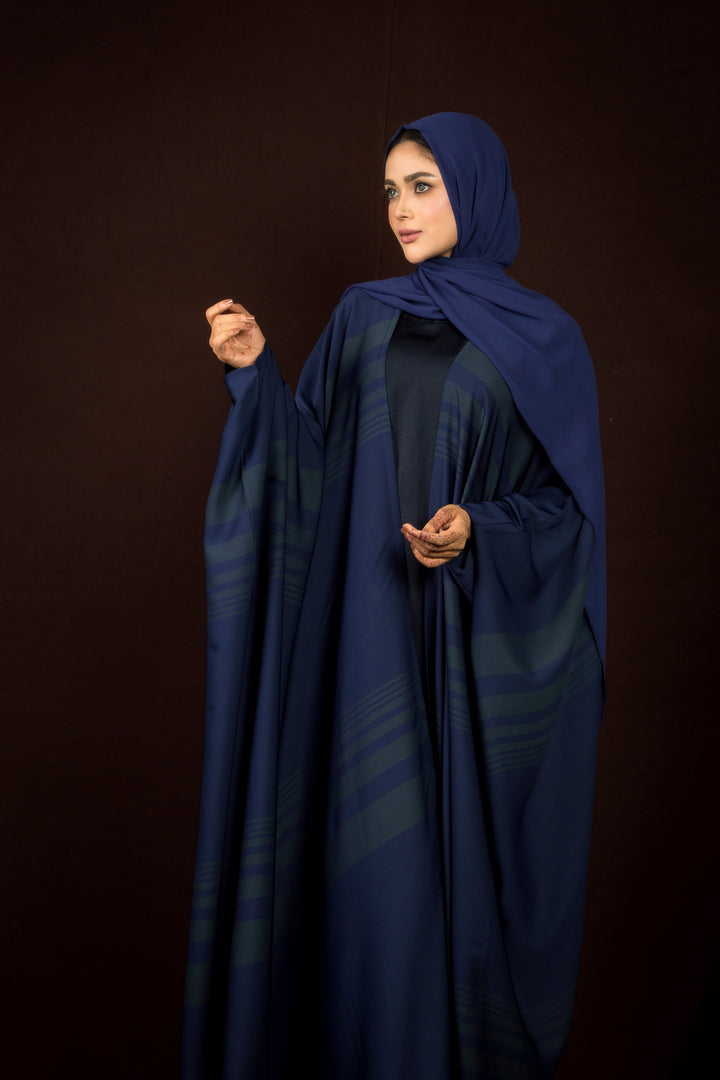 Miraan Navy Abaya