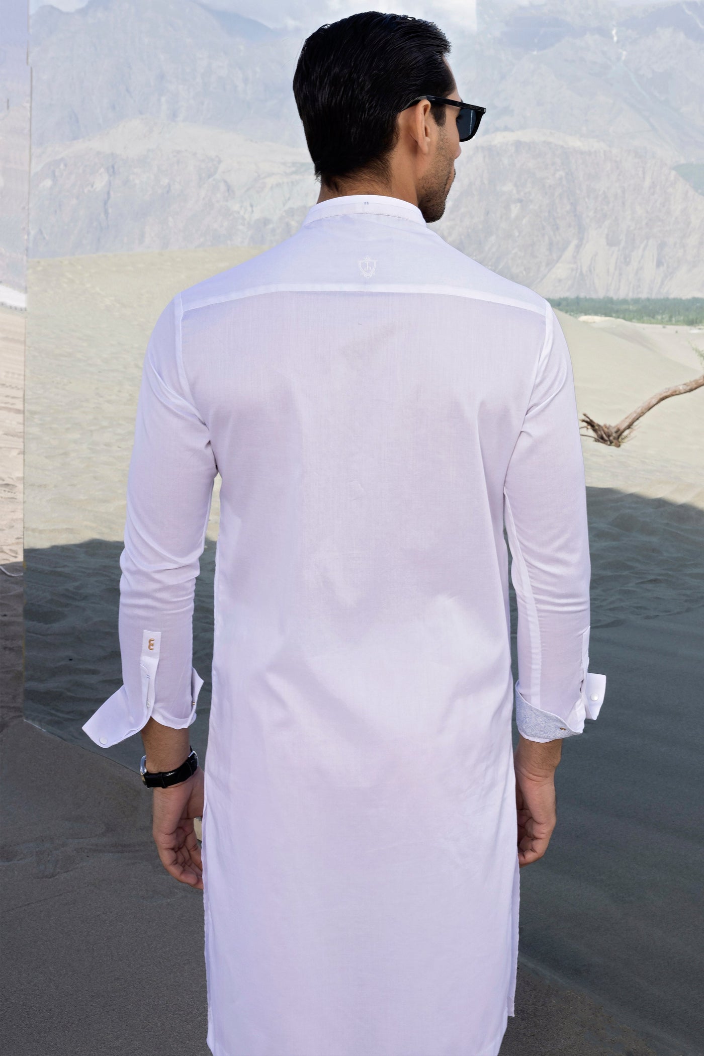 Cotton White Shalwar Kameez - Cast & Crew