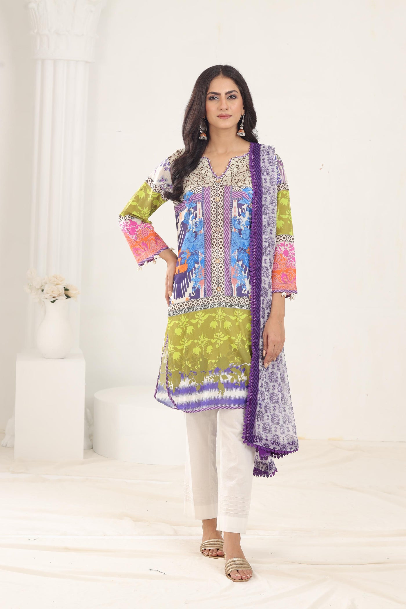 Design 15B - Sana Safinaz Mahay Stitched Festive