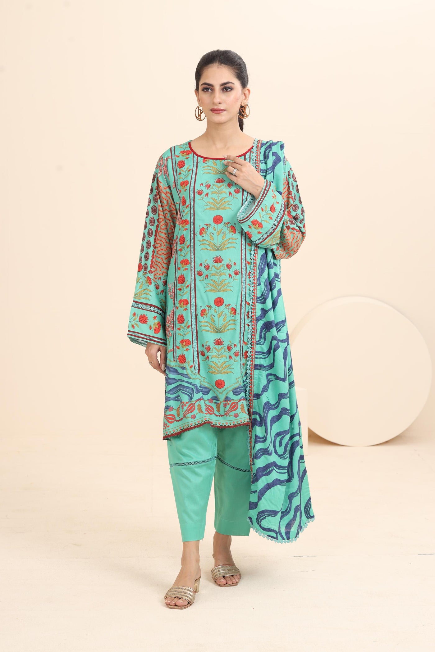 Design 4A - Sana Safinaz Mahay Stitched