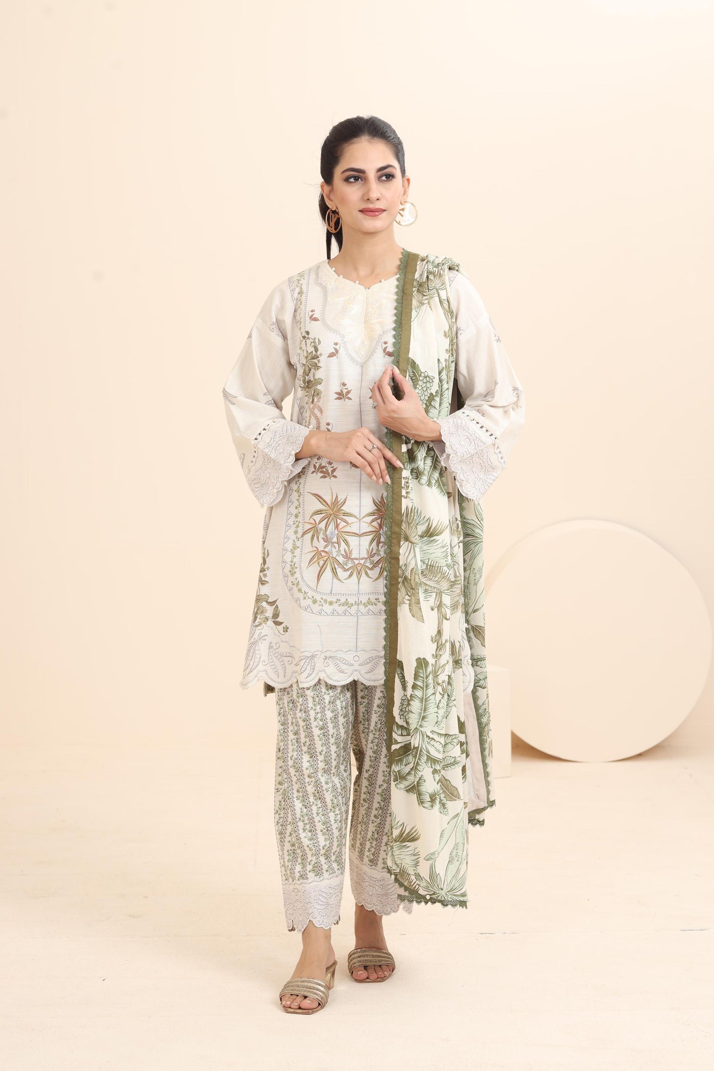 Design 6B - Sana Safinaz Mahay Stitched