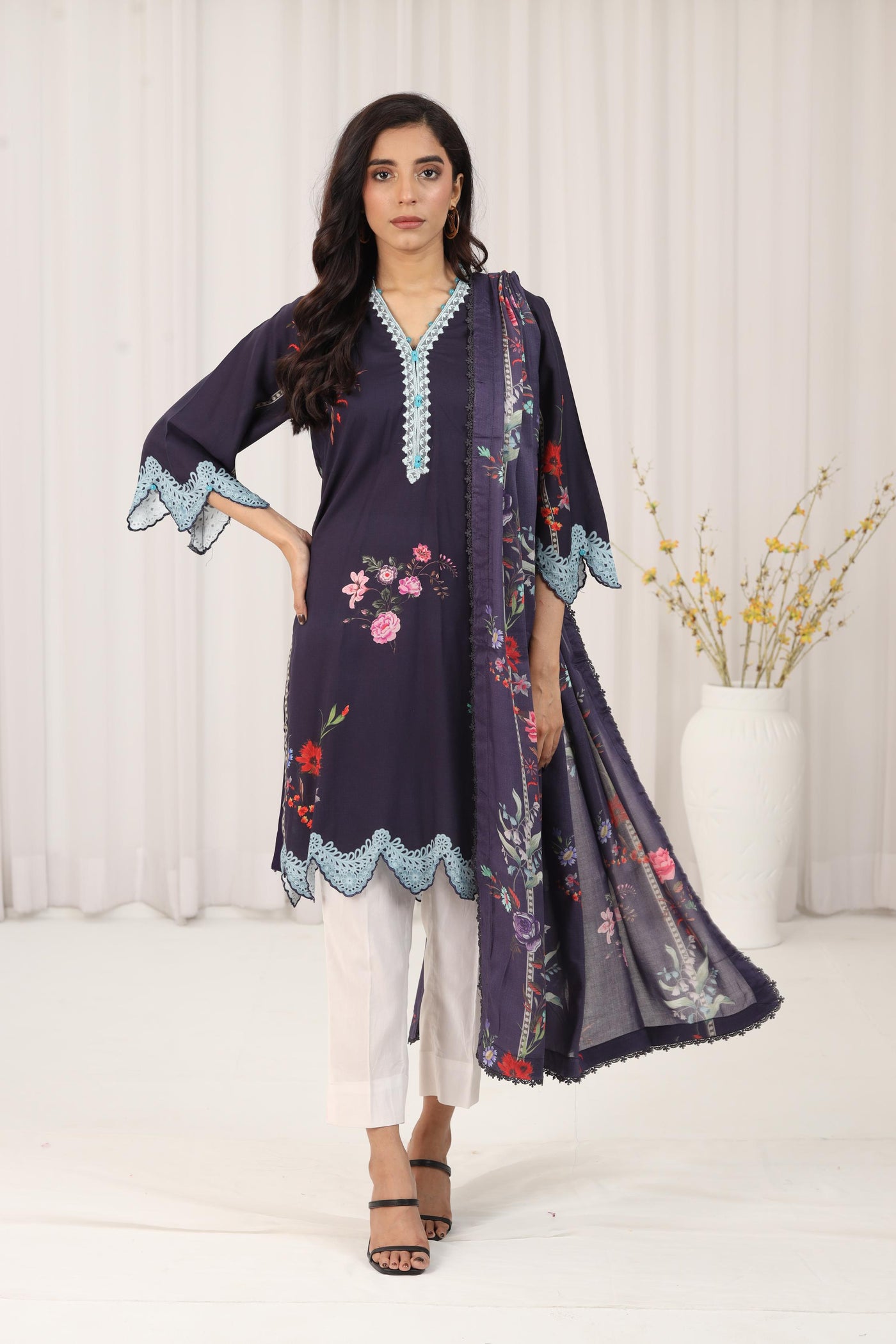 Design 12B - Sana Safinaz Mahay Stitched