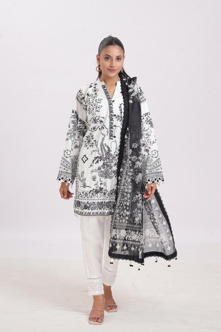Design 1A - Sana Safinaz Mahay Printed Stitched