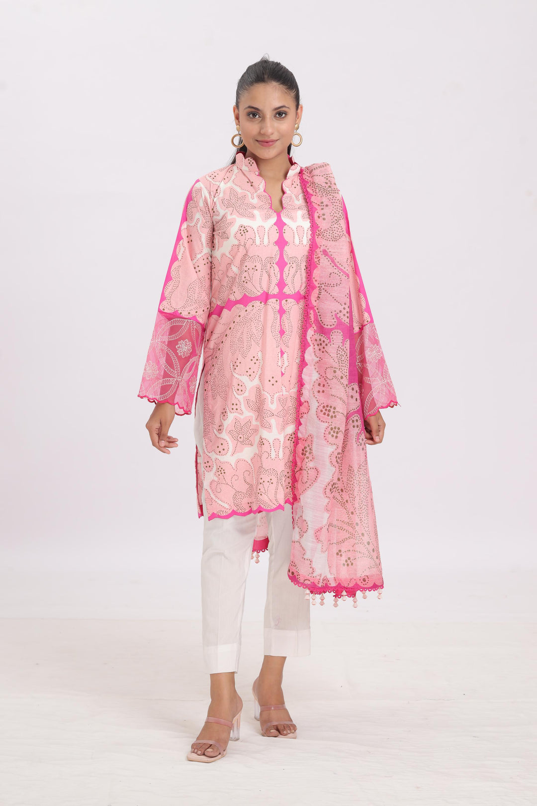 Design 4A - Sana Safinaz Mahay Printed Stitched