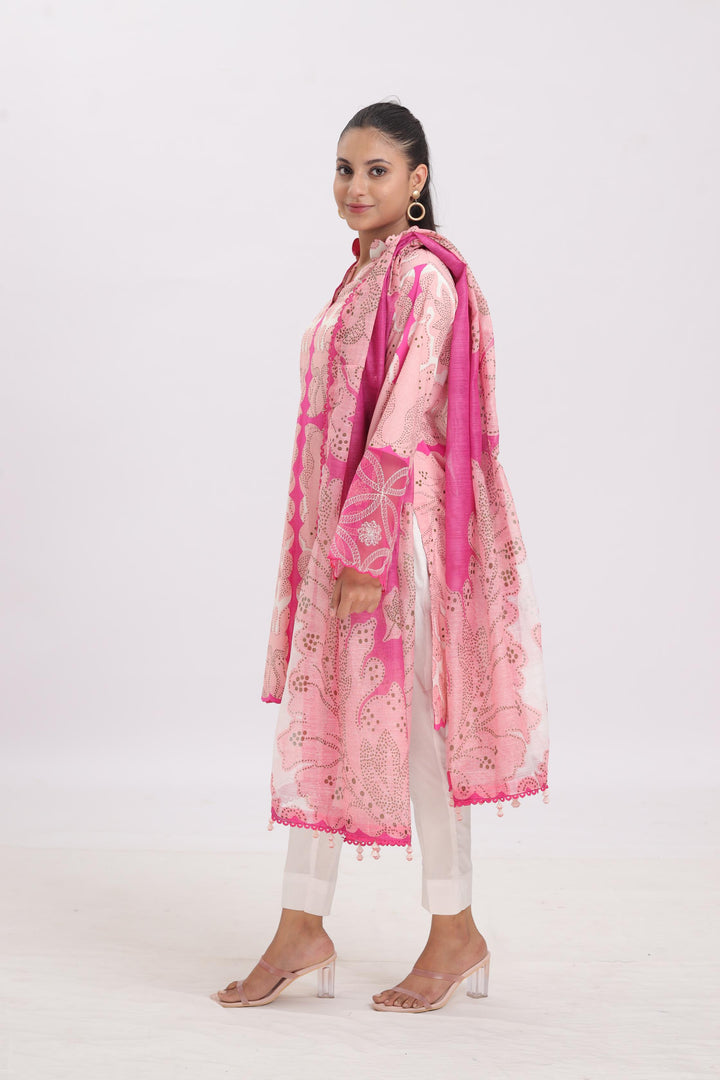 Design 4A - Sana Safinaz Mahay Printed Stitched