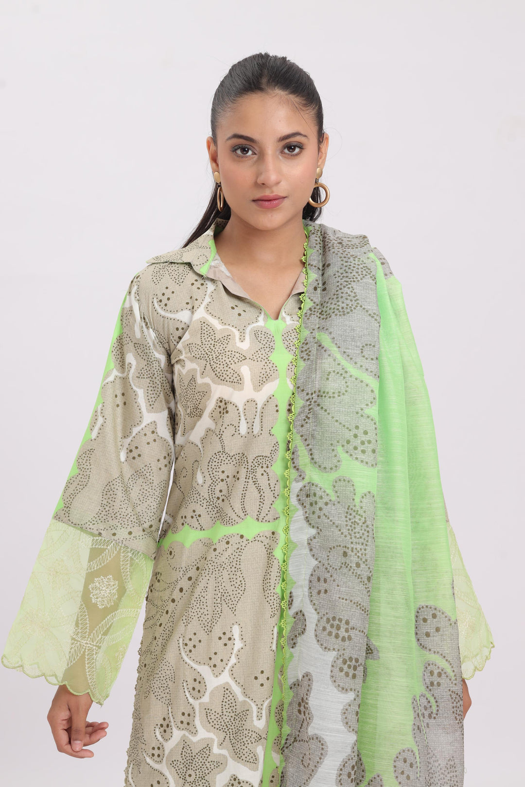 Design 4B - Sana Safinaz Mahay Printed Stitched