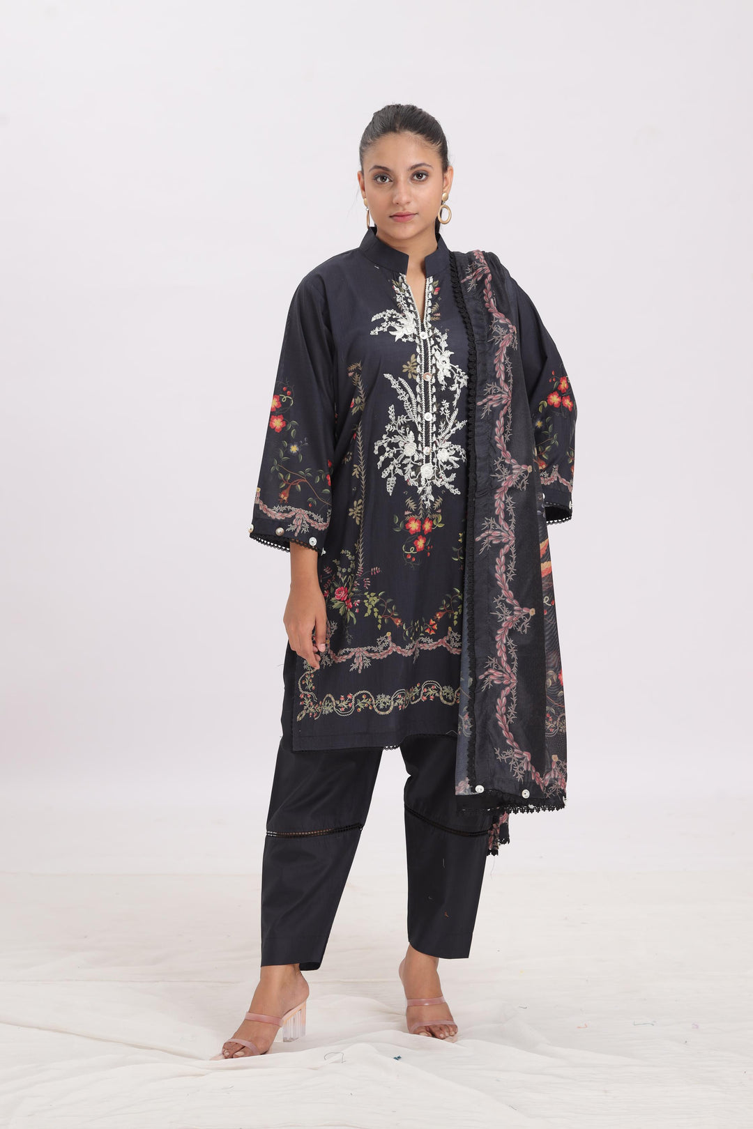 Design 5A - Sana Safinaz Mahay Printed Stitched