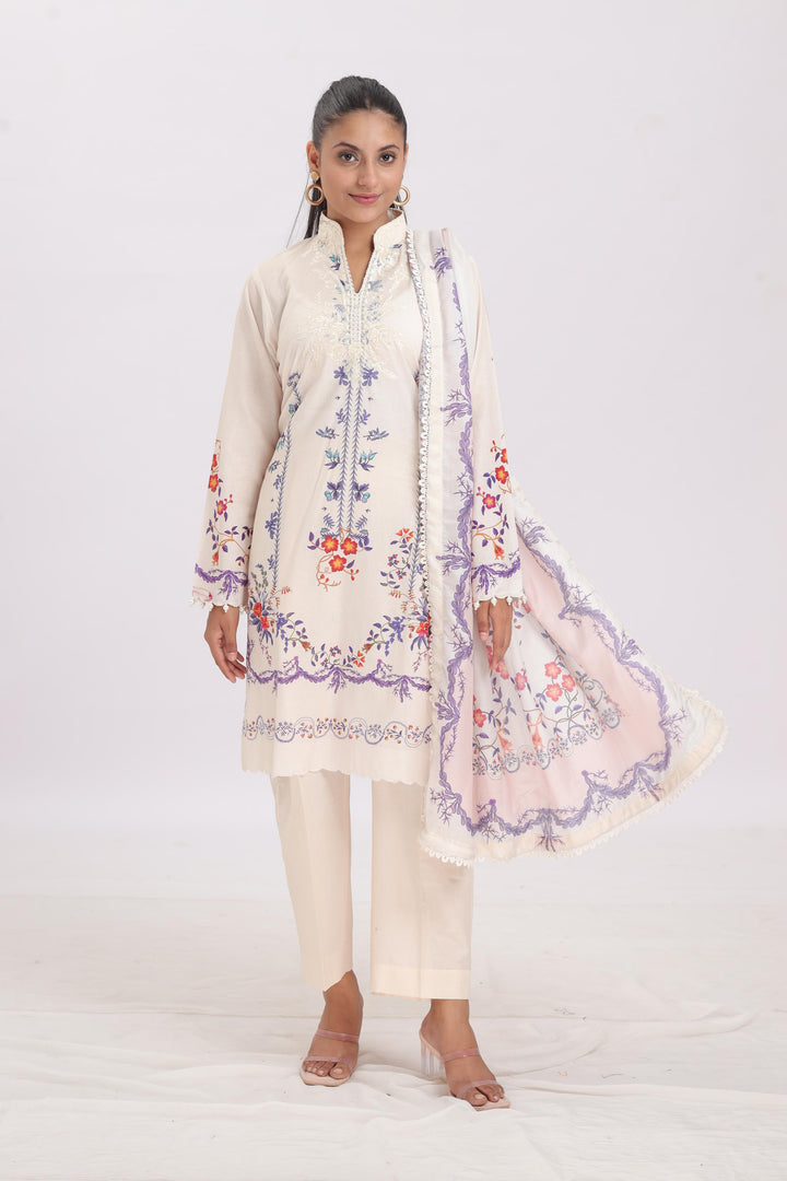 Design 5B - Sana Safinaz Mahay Printed Stitched
