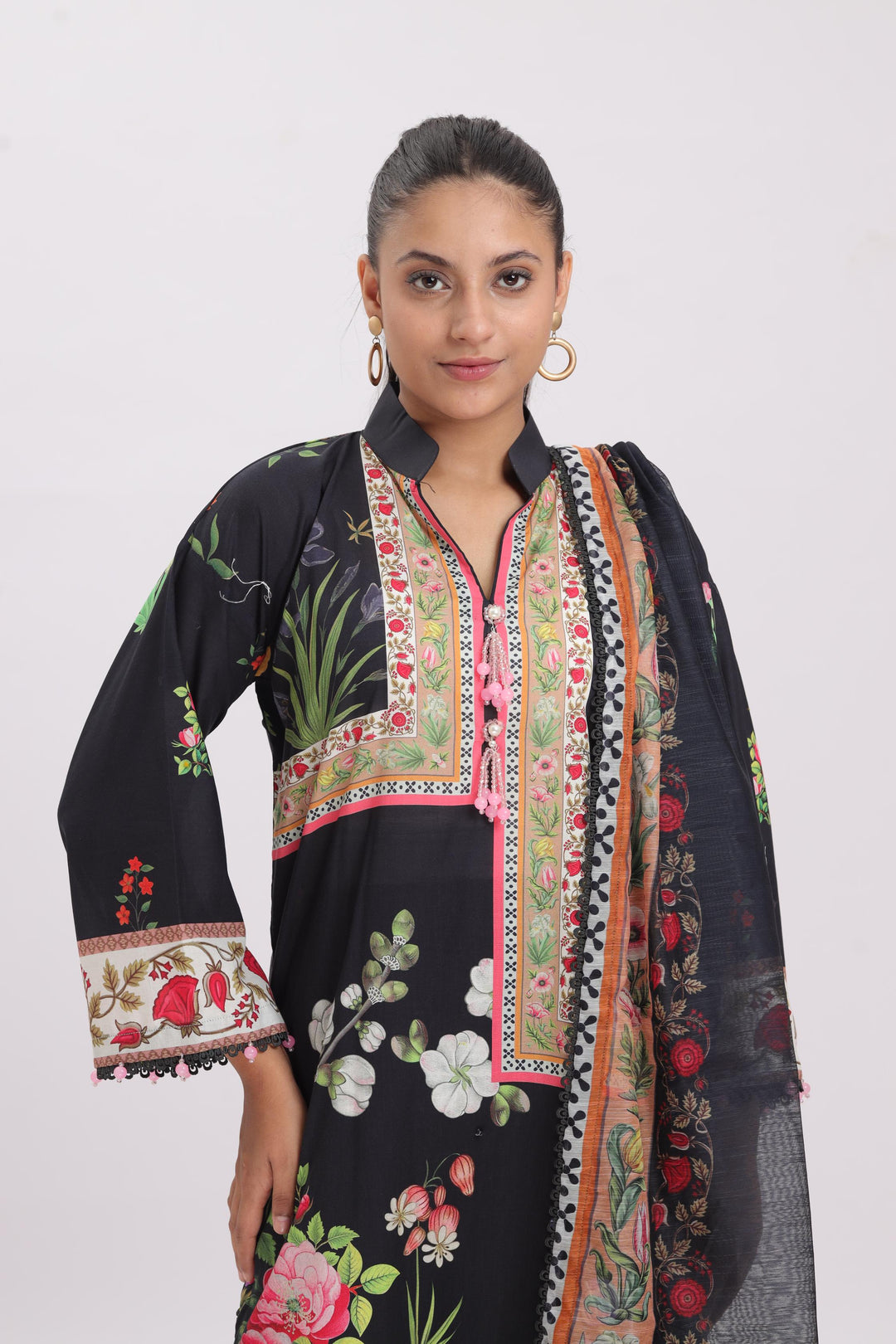 Design 7A - Sana Safinaz Mahay Printed Stitched