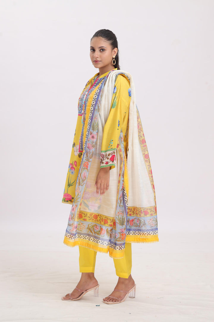 Design 7B - Sana Safinaz Mahay Printed Stitched
