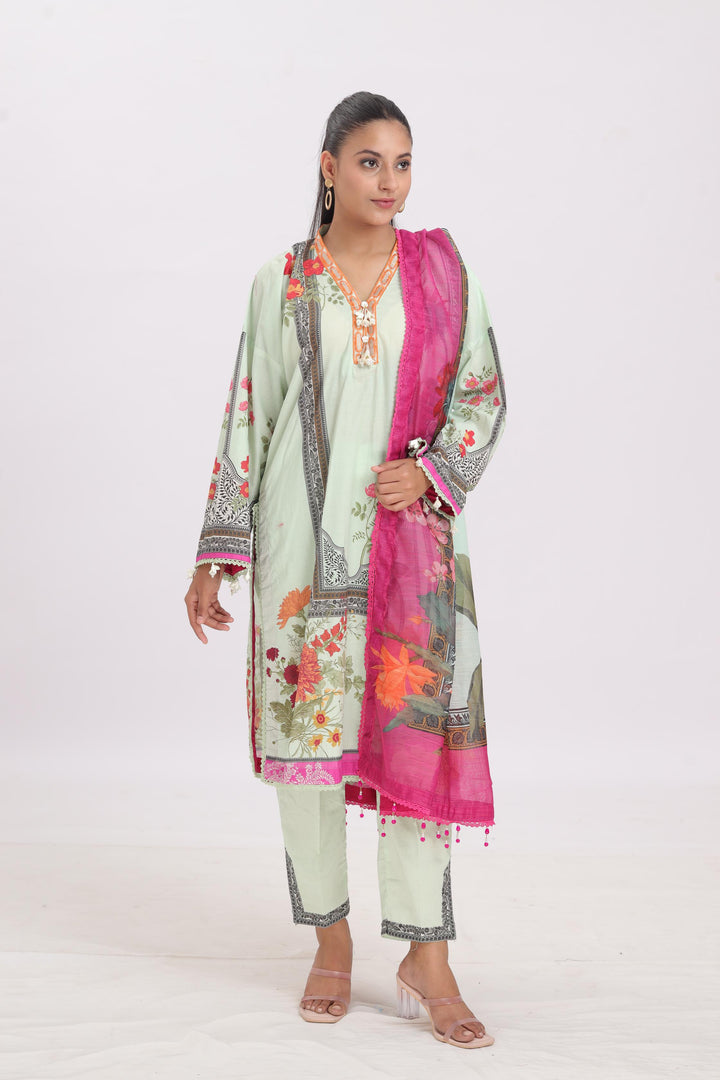 Design 10B - Sana Safinaz Mahay Printed Stitched
