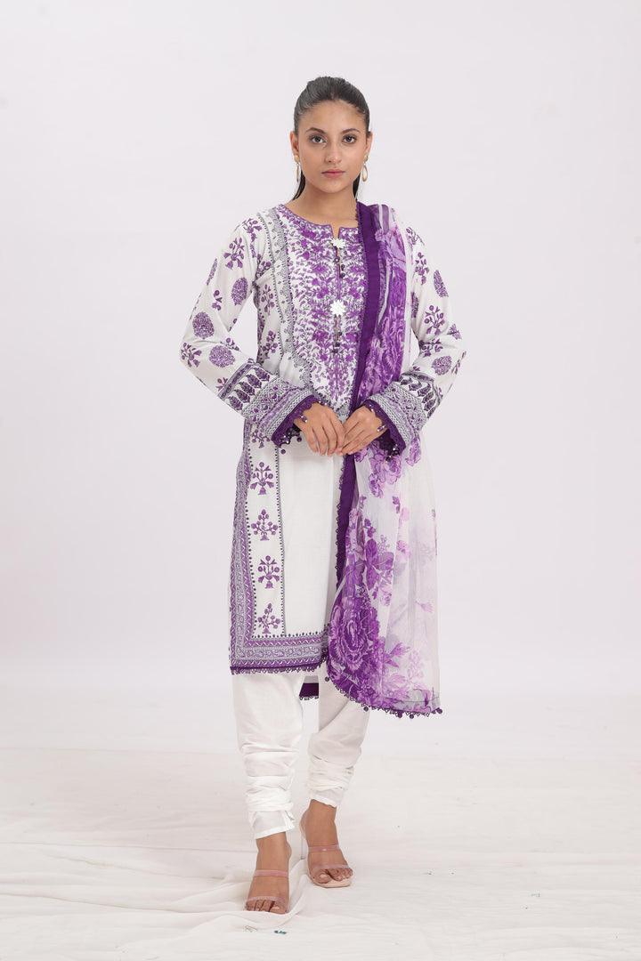 Design 11B - Sana Safinaz Mahay Printed Stitched
