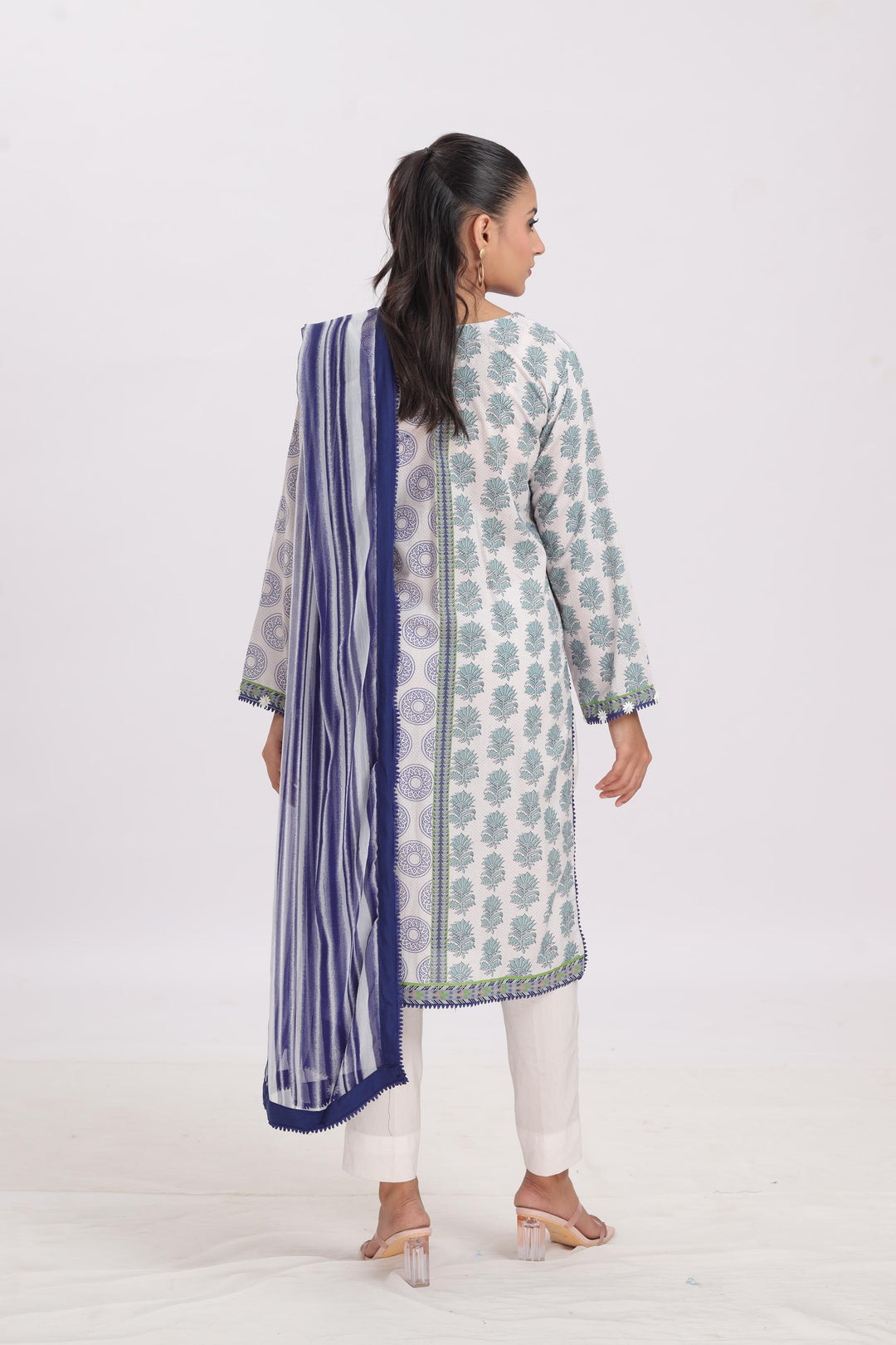 Design 12A - Sana Safinaz Mahay Printed Stitched