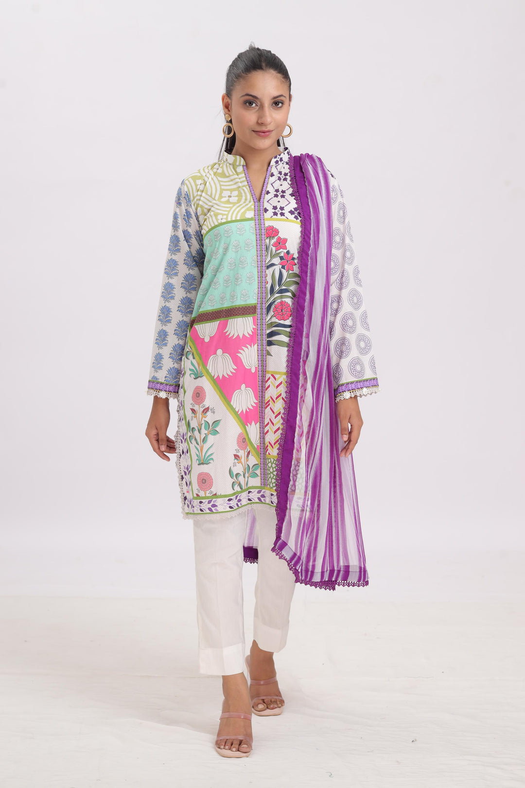 Design 12B - Sana Safinaz Mahay Printed Stitched