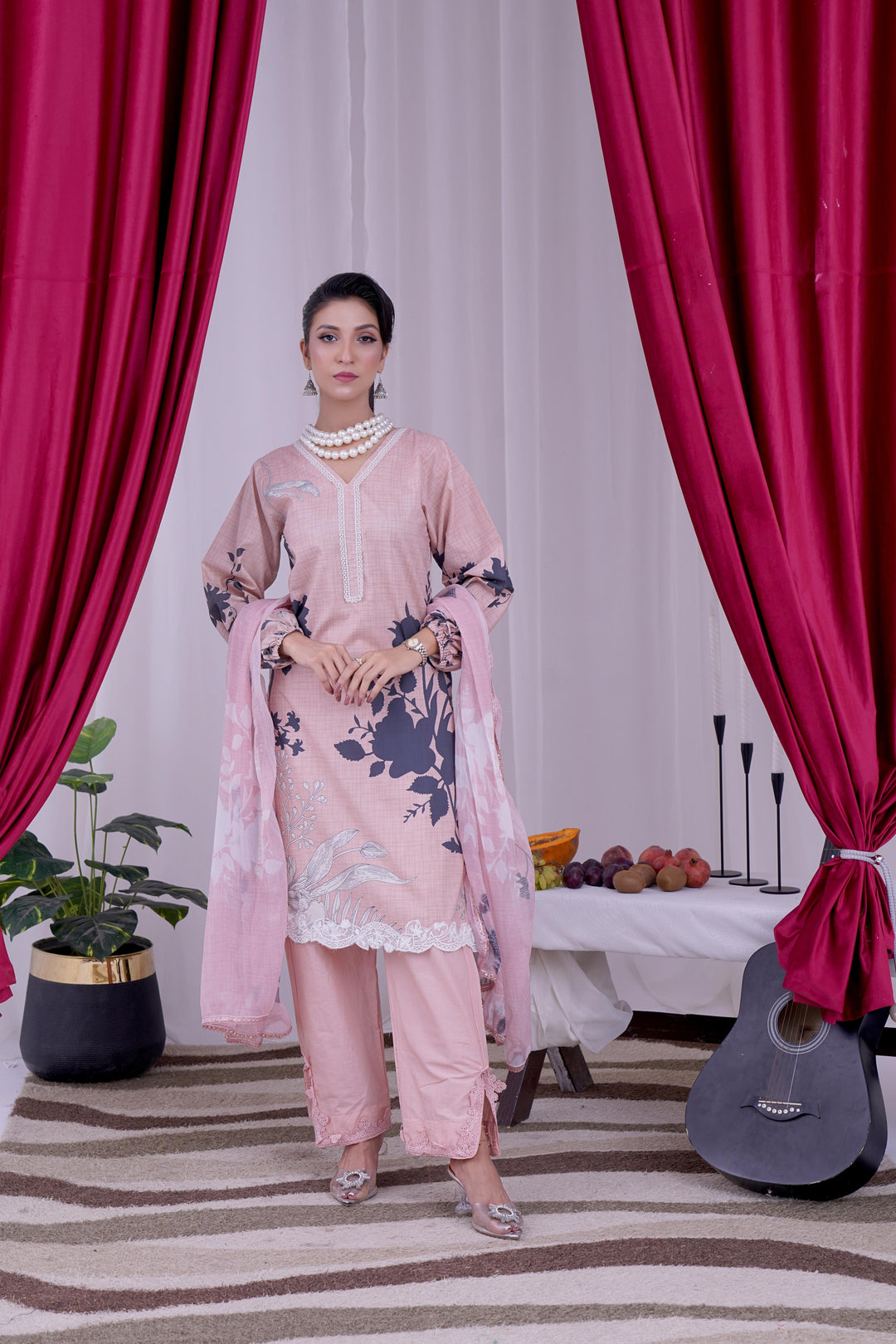 Design 4A - Sana Safinaz Mahay Stitched